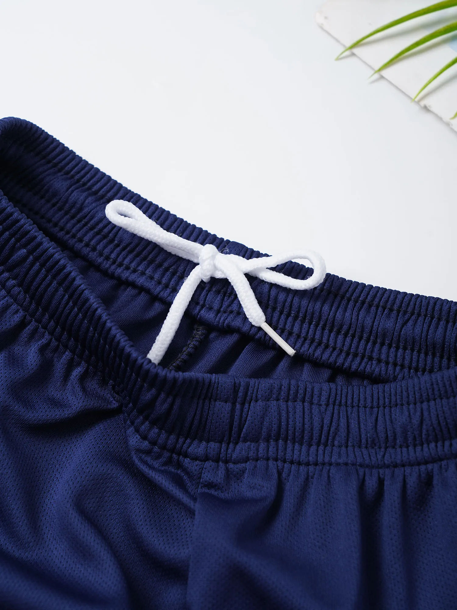Kids Stretchy Volleyball Shorts with Pockets - Image 4