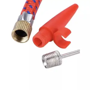 Hand Pump Inflator Portable Ball Inflating Pump Tools with Air Hose