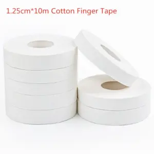 White Sports Athletic Adhesive Fingers Tape